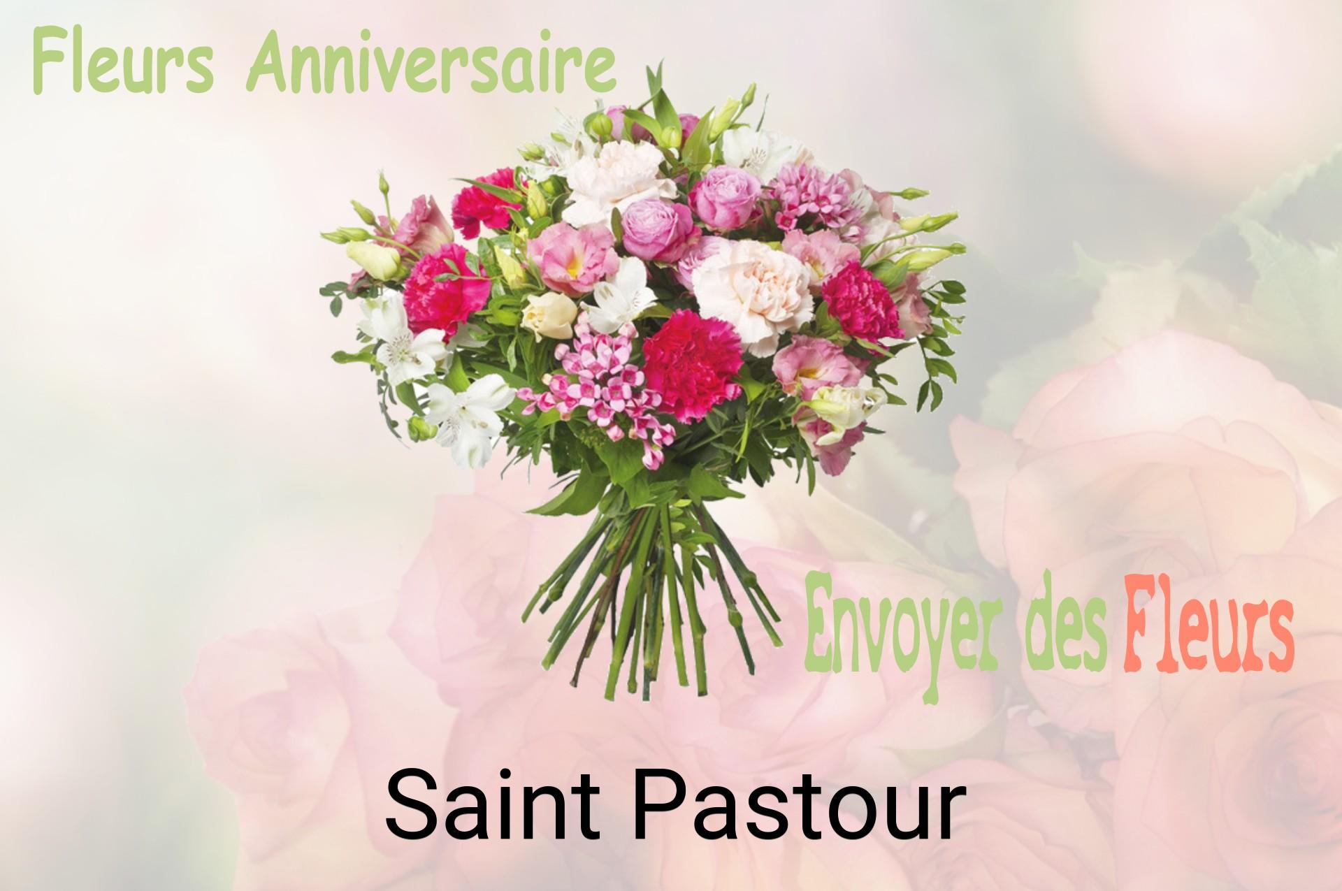 Bouquet de fleurs d’anniversaire livré à Saint-Pastour